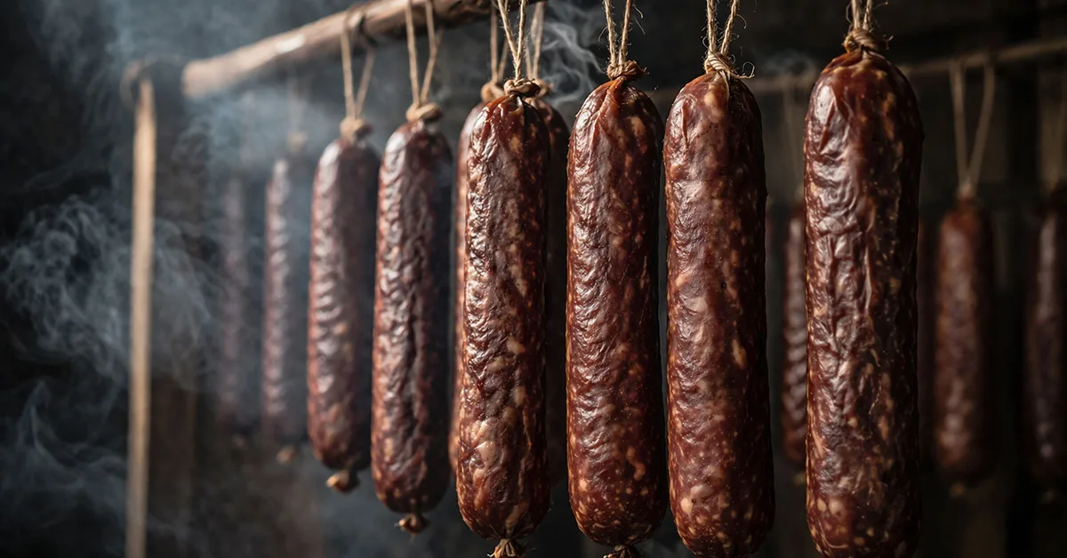 Cold-smoked sausage