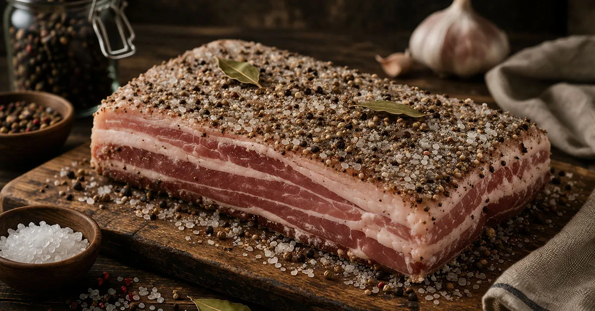 Dry-cured bacon