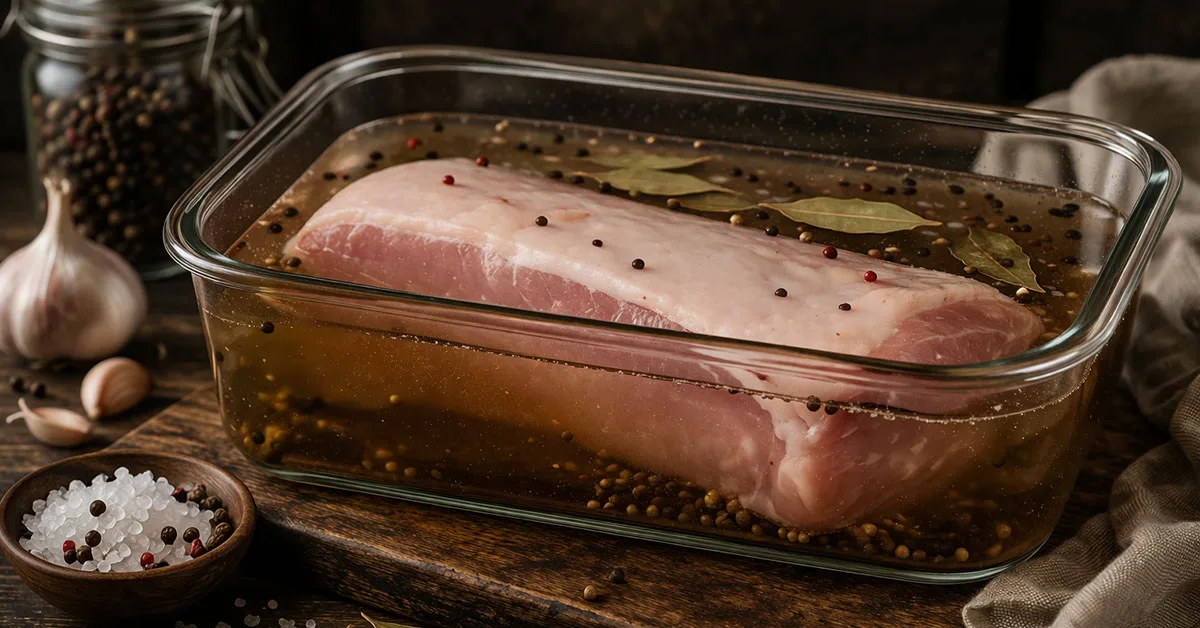 Wet-cured bacon