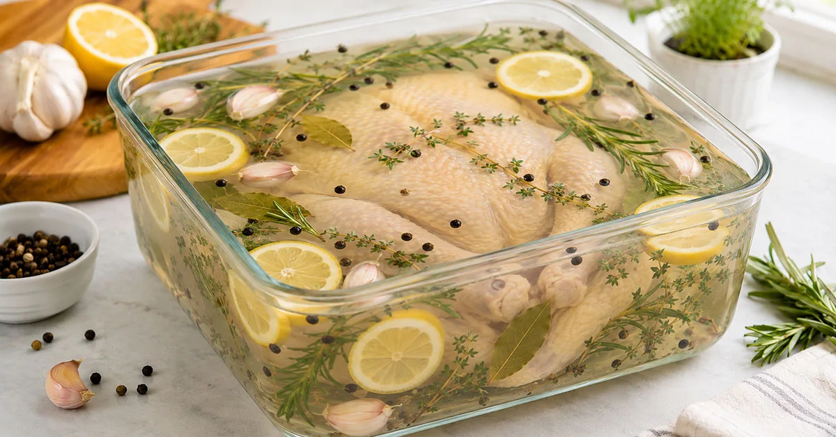 Brined Whole Chicken